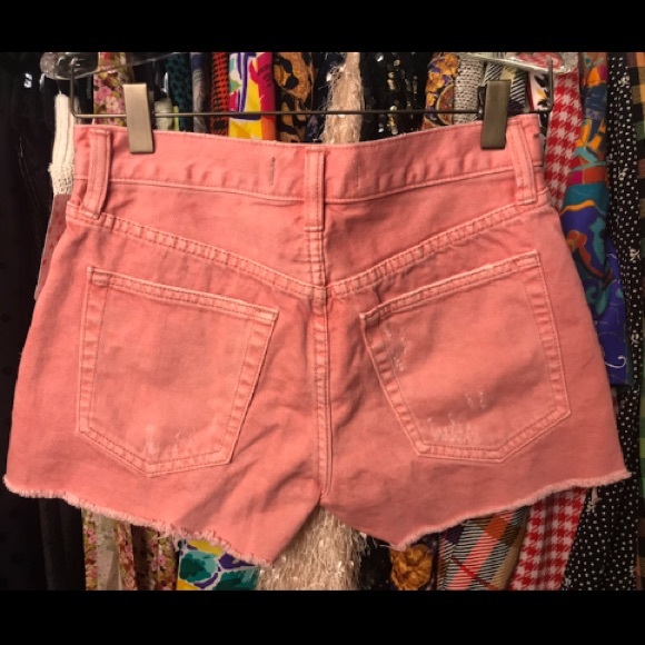 FREE PEOPLE pink denim - Picture 3 of 4